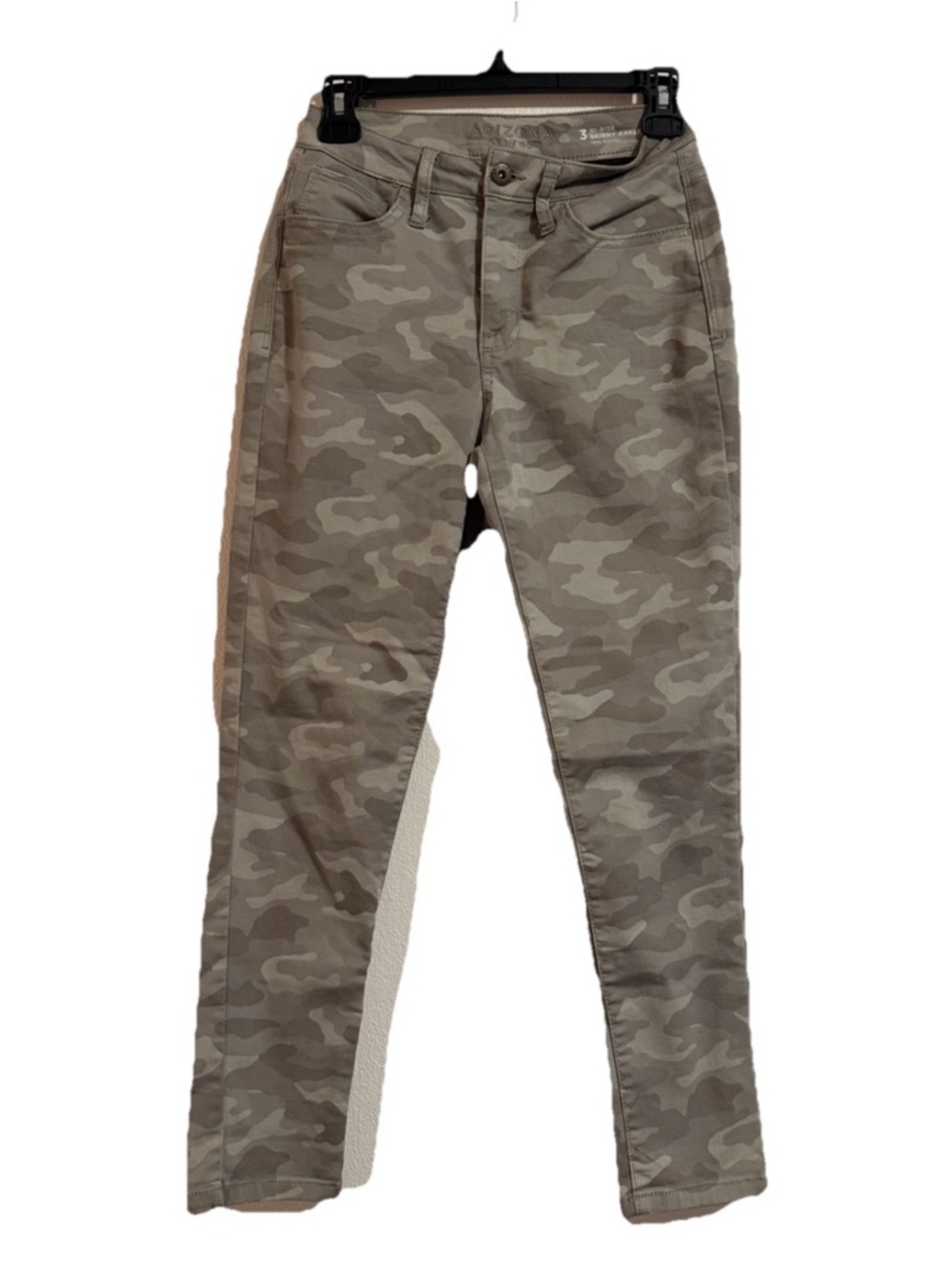 Arizona Jean Company Olive Green Hi-Rise Skinny Ankle Pants